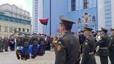 Оркестр президентского полка Украины принял участие в похоронах боевика дивизии СС «Галичина»