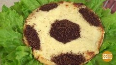 Готовим «футбольную» пиццу. Доброе утро. Фрагмент 