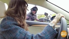 Водитель, пропусти мотоциклиста! Доброе утро. Фрагмент