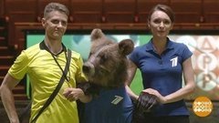 Добрыня Никитич готовится к пенальти. Доброе утро. Фрагмент 