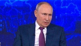 «Словарный запас постепенно исчезает», – Владимир Путин о владении немецким языком. Фрагмент Прямой линии 2021