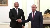 Владимир Путин провел в Кремле встречу с президентом Азербайджана Ильхамом Алиевым