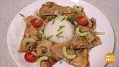 Омлет с курицей по-азиатски. Доброе утро. Фрагмент