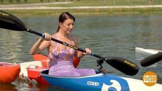 Екатерина Боброва гребет! Доброе утро. Фрагмент