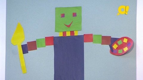 Робот-герой. Давайте рисовать! С Пушкинским Музеем