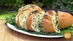 Фаршированный батон на мангале. Доброе утро. Фрагмент