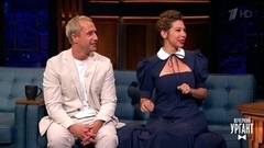 Актеры Алина Алексеева и Егор Корешков о фильме "Нефутбол". Вечерний Ургант