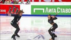 Елизавета Шанаева — Девид Нарижный. Ритм-танец. Предсезонные контрольные прокаты по фигурному катанию 2021/22