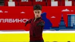 Артур Даниелян. Короткая программа. Предсезонные контрольные прокаты по фигурному катанию 2021/22