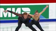 Александра Бойкова — Дмитрий Козловский. Короткая программа. Предсезонные контрольные прокаты по фигурному катанию 2021/22 