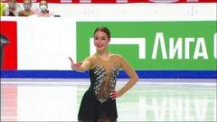 Елизавета Нугуманова. Короткая программа. Предсезонные контрольные прокаты по фигурному катанию 2021/22Елизавета Нугуманова. 