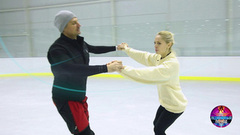 Янина Студилина и Виталий Новиков. Профайл. Ледниковый период 2021. Фрагмент 