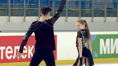 Ника Дайнеко — Александр Васькович. Ритм-танец. Кубок России по фигурному катанию 2021/22