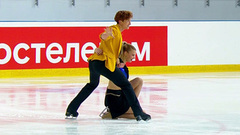 Анастасия Скопцова — Кирилл Алешин. Ритм-танец. Кубок России по фигурному катанию 2021/22