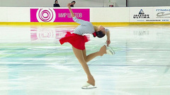 Арина Онищенко. Короткая программа. Кубок России по фигурному катанию 2021/22