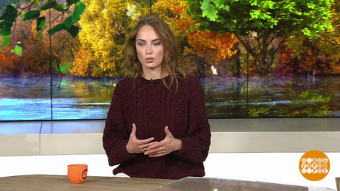 Мария Лисовая про съемки фильма «Русские горки». Доброе утро. Фрагмент 