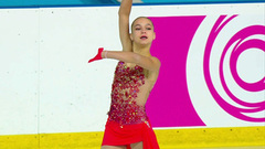 Ксения Гущина. Произвольная программа. Кубок России по фигурному катанию 2021/22