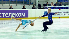 Варвара Медведева — Максим Ложкин. Короткая программа. Кубок России по фигурному катанию 2021/22