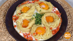 Яичница в «гнездах». Доброе утро. Фрагмент 