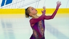 Алина Горбачева. Короткая программа. Кубок России по фигурному катанию 2021/22