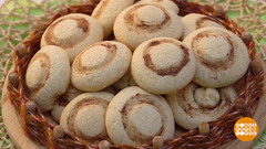 Необычное печенье-"шампиньоны". Доброе утро. Фрагмент