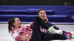 Ксения Бородина и Дмитрий Соловьев. Профайл. Ледниковый период 2021. Фрагмент