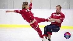 Екатерина Боброва и Макар Запорожский. Профайл. Ледниковый период 2021. Фрагмент 