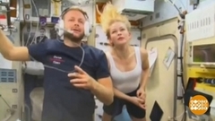 Как снимали кино в космосе. Доброе утро. Фрагмент