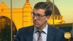 Дмитрий Сурин о спуске космонавтов. Доброе утро. Фрагмент