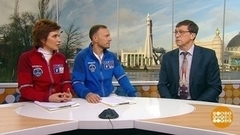 Дмитрий Сурин о реабилитации космонавтов после полета. Доброе утро. Фрагмент