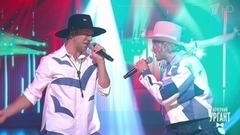 Constantine, Иван Дорн и группа "Фрукты" — "Мозоль". Вечерний Ургант