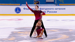 Полина Кочерыгина — Евгений Артющенко. Произвольный танец. Кубок России по фигурному катанию 2021/22
