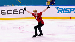 Илья Яблоков. Короткая программа. Мужчины. Сочи. Кубок России по фигурному катанию 2021/22  