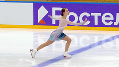 Елизавета Нугуманова. Произвольная программа. Кубок России по фигурному катанию 2021/22