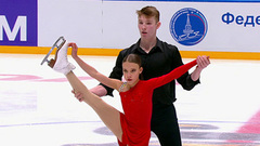 Анастасия Егорова — Родион Маринский. Произвольная программа. Кубок России по фигурному катанию 2021/22
