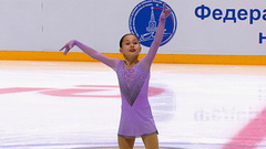 Надежда Понтелеенко. Короткая программа. Кубок России по фигурному катанию 2021/22