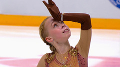 Алиса Двоеглазова. Произвольная программа. Кубок России по фигурному катанию 2021/22