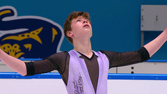 Семен Соловьев. Произвольная программа. Кубок России по фигурному катанию 2021/22