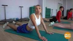 Растягиваем позвоночник. Доброе утро. Суббота. Фрагмент