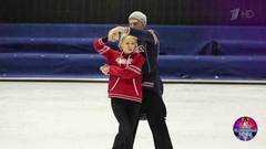 Янина Студилина и Виталий Новиков. Профайл. Ледниковый период 2021. Фрагмент 