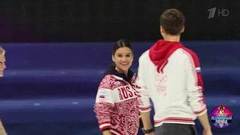 Ксения Бородина и Дмитрий Соловьев. Профайл. Ледниковый период 2021. Фрагмент