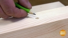 Маскируем шляпку гвоздя. Доброе утро. Фрагмент 