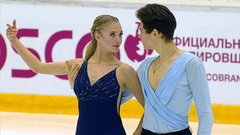 Софья Леонтьева — Даниил Горелкин. Произвольный танец.Гран-при по фигурному катанию 2021/22