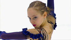 Анастасия Зинина. Произвольная программа. Кубок России по фигурному катанию 2021/22