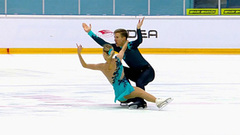 Екатерина Петушкова — Евгений Маликов. Короткая программа. Кубок России по фигурному катанию 2021/22