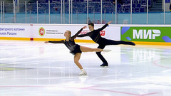 Евгения Туманова — Георгий Куница. Короткая программа. Кубок России по фигурному катанию 2021/22