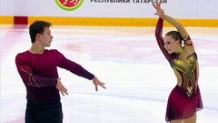 Ясмина Кадырова — Иван Бальченко. Короткая программа. Кубок России по фигурному катанию 2021/22