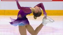 Алина Горбачева. Короткая программа. Кубок России по фигурному катанию 2021/22