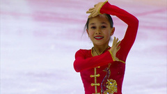 Надежда Понтелеенко. Произвольная программа. Кубок России по фигурному катанию 2021/22
