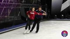 Дарья Мельникова и Максим Маринин. Профайл. Ледниковый период 2021. Фрагмент 